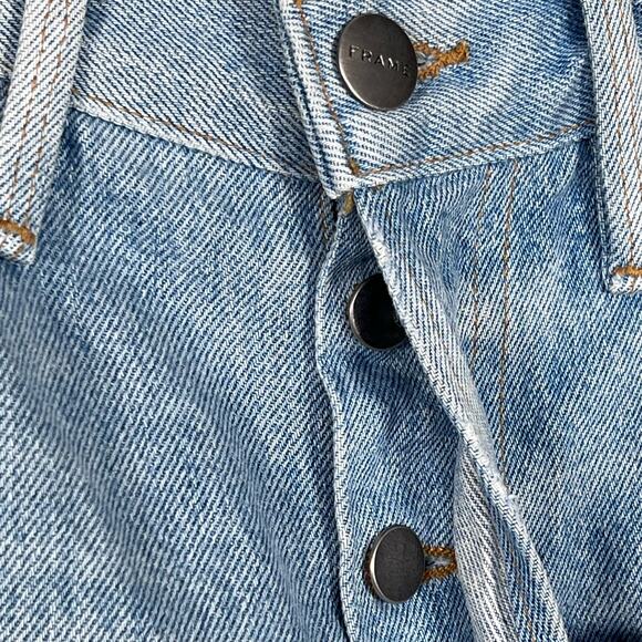 FRAME Denim “Hurley” High-Rise Bell-Bottoms Boho Hippie Flare Leg Jeans 27 EUC - Picture 4 of 16